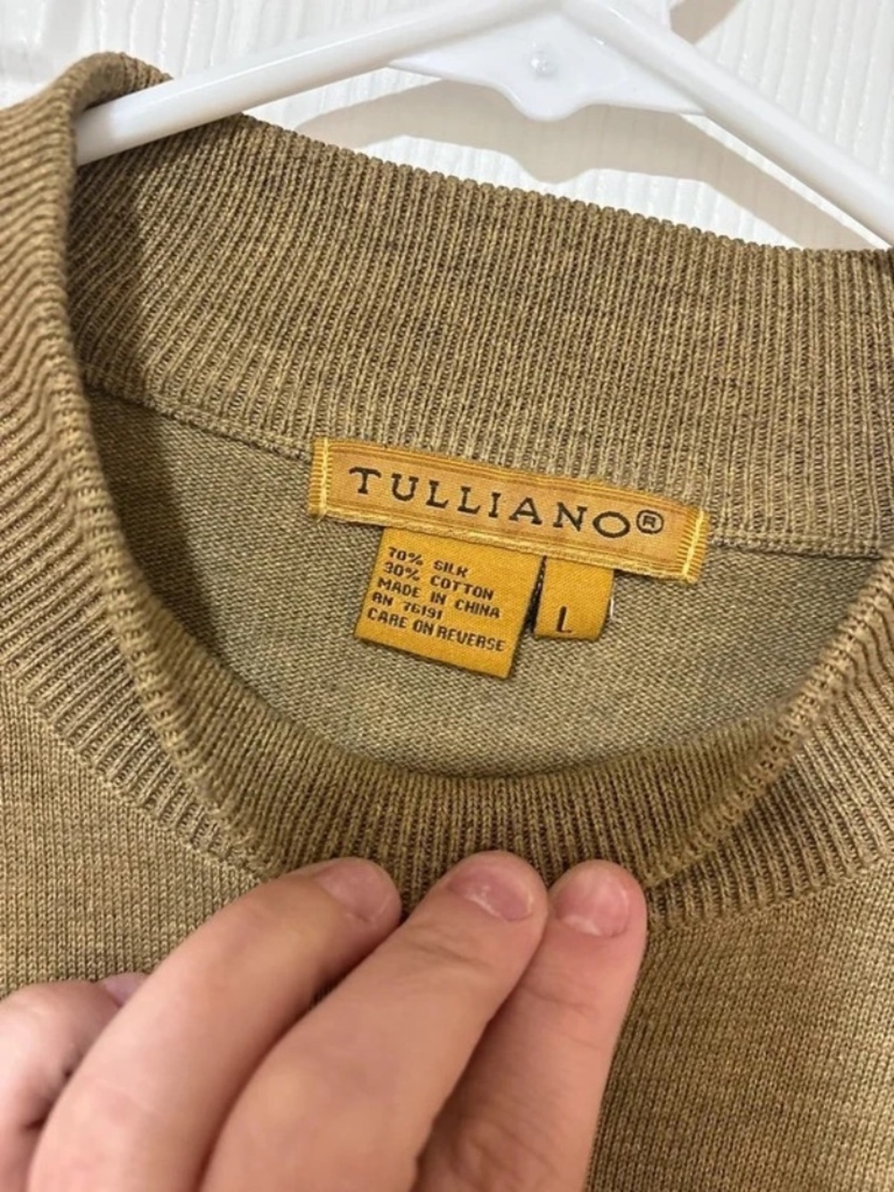 Tulliano silk blend sweater